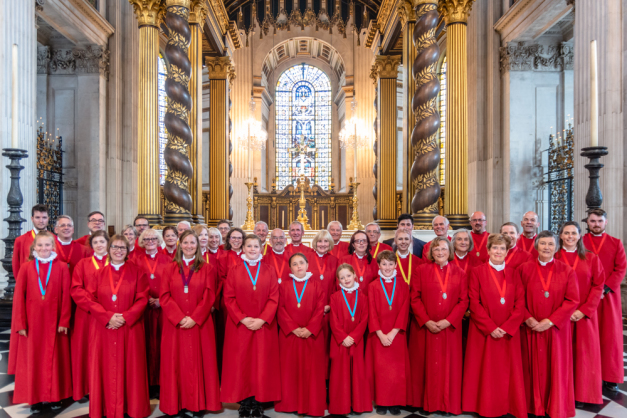 Choir at St. Paul's Cathedral, London 2019